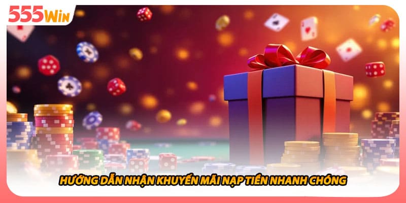 Hướng dẫn nhận khuyến mãi nạp tiền nhanh chóng