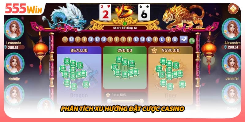 Phân tích xu hướng đặt cược casino