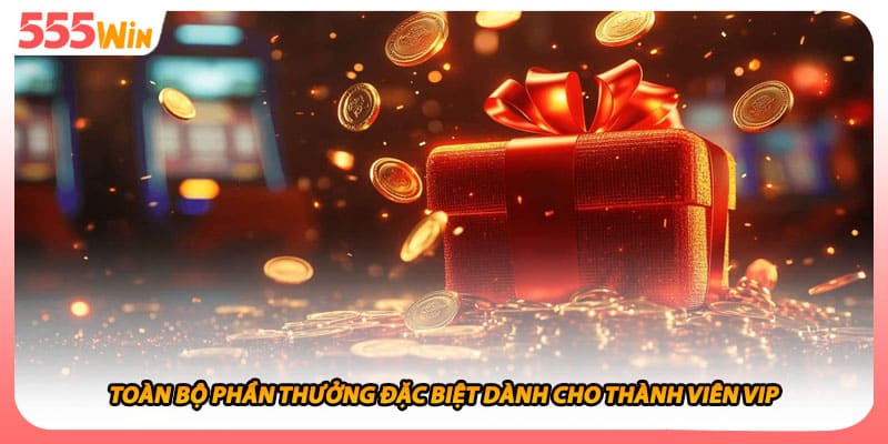 Toàn bộ phần thưởng đặc biệt dành cho thành viên VIP